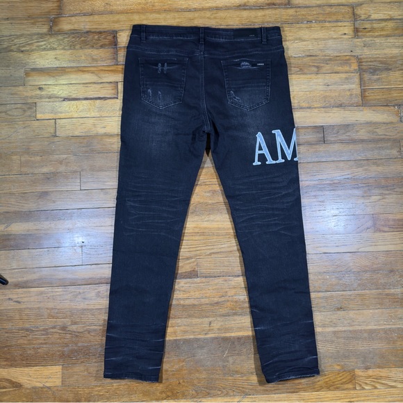 Amiri Jeans (Black) size 38 - Picture 7 of 11